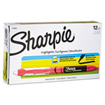 Sharpie® Liquid Pen Style Highlighters, Chisel Tip, Fluorescent Pink, Dozen view 3