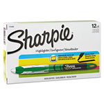 Sharpie® Liquid Pen Style Highlighters, Chisel Tip, Fluorescent Green, Dozen view 3