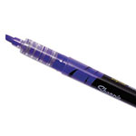 Sharpie® Liquid Pen Style Highlighters, Chisel Tip, Fluorescent Purple, Dozen view 2