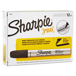 Sharpie® Durable Metal Barrel Permanent Marker, Broad Chisel Tip, Black view 1