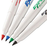 Sharpie® Low-Odor Dry-Erase Marker, Extra-Fine Needle Tip, Assorted Colors, 4/Pack view 4