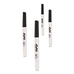 Expo® Low-Odor Dry-Erase Marker, Extra-Fine Needle Tip, Black, 4/Pack view 1