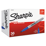 Sharpie® Fine Tip Permanent Marker, Blue, 36/Pack view 4