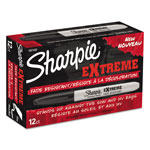 Sharpie® Extreme Marker, Fine Bullet Tip, Black, Dozen orginal image