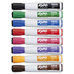 Expo® Magnetic Dry Erase Marker, Broad Chisel Tip, Assorted Colors, 8/Pack view 3