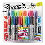 Sharpie® Fine Tip Permanent Marker, Assorted Color Burst & Classic Colors, 24/Pack view 1