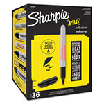 Sharpie® Industrial Permanent Marker, Fine Bullet Tip, Black view 3