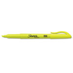 Sharpie® Pocket Style Highlighters, Chisel Tip, Yellow, 36/Pack view 4