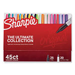 Sharpie® Permanent Markers Ultimate Collection, Assorted Tips, Assorted Colors, 45/Pack view 3