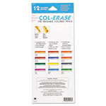 Sanford Col-Erase Pencil with Eraser, 0.7 mm, 2B (#1), Assorted Lead/Barrel Colors, Dozen view 5