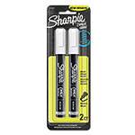 Sharpie® Wet-Erase Chalk Marker, Medium Bullet Tip, White, 4/Pack view 1