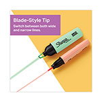 Sharpie® Clearview Tank-Style Highlighter, Assorted Ink Colors, Chisel Tip, Assorted Barrel Colors, 12/Pack view 3