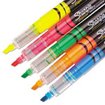 Sharpie® Liquid Pen Style Highlighters, Chisel Tip, Assorted Colors, 5/Set view 1