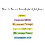 Sharpie® Tank Style Highlighters, Chisel Tip, Pink, Dozen view 1
