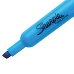 Sharpie® Tank Style Highlighters, Chisel Tip, Blue, Dozen view 2