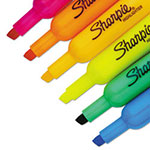 Sharpie® Tank Style Highlighters, Chisel Tip, Assorted Colors, Dozen view 1