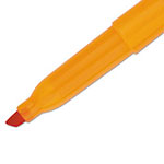 Sharpie® Pocket Style Highlighters, Chisel Tip, Fluorescent Orange, Dozen view 2