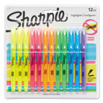 Sharpie® Pocket Style Highlighters, Chisel Tip, Assorted Colors, Dozen orginal image