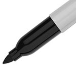 Sharpie® Super Permanent Marker, Fine Bullet Tip, Black, Dozen view 2