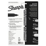 Sharpie® Super Permanent Markers, Fine Point, Black, 6/Pack view 3