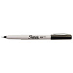 Sharpie® Ultra Fine Tip Permanent Marker, Extra-Fine Needle Tip, Black, Dozen view 3