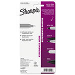 Sharpie® Metallic Permanent Markers, Fine Point, Metallic Silver view 3