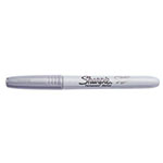 Sharpie® Metallic Permanent Markers, Fine Point, Metallic Silver view 4