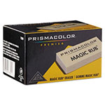 Prismacolor MAGIC RUB Eraser, Rectangular, Medium, Off White, Vinyl, Dozen view 2