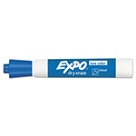 Expo® Low-Odor Dry-Erase Marker, Broad Chisel Tip, Blue, Dozen view 1