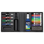 Expo® Low-Odor Dry Erase Marker, Eraser & Cleaner Kit, Assorted Tips, Assorted Colors, 12/Set view 5