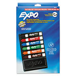 Expo® Low-Odor Dry Erase Marker & Organizer Kit, Broad Chisel Tip, Assorted Colors, 6/Set view 3