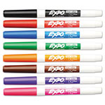 Expo® Low-Odor Dry-Erase Marker, Fine Bullet Tip, Assorted Colors, 8/Set view 3