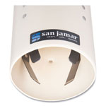 San Jamar Foam Cup Dispenser w/Removable Cap, Pull-Type, Sand view 3