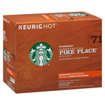 Starbucks Pike Place Coffee K-Cups Pack, 24/Box, 4 Box/Carton view 1