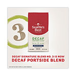 Seattle's Best® Port Side Blend Ground Coffee, Decaffeinated Medium Roast, 12 oz Bag, 6/Carton view 3
