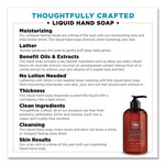 Soapbox Hand Soap, Sea Minerals and Blue Iris, 12 oz Pump Bottle view 4
