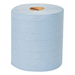 Tork Industrial Paper Wiper, 4-Ply, 11 x 15.75, Blue, 375 Wipes/Roll, 2 Roll/Carton view 2