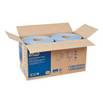 Tork Industrial Paper Wiper, 4-Ply, 11 x 15.75, Blue, 375 Wipes/Roll, 2 Roll/Carton view 4