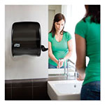 Tork Compact Hand Towel Roll Dispenser, 12.49 x 8.6 x 12.82, Smoke view 3