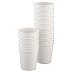 Solo Flexstyle Double Poly Paper Containers, 16oz, White, 25/Pack, 20 Packs/Carton view 1