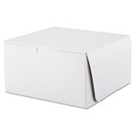 SCT Tuck-Top Bakery Boxes, 10w x 10d x 5 1/2h, White, 100/Carton orginal image