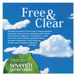 Seventh Generation Natural Liquid Fabric Softener, Free & Clear, 42 Loads, 32 oz Bottle, 6 Bottles per Case view 1