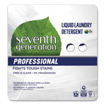 Seventh Generation Professional Liquid Laundry Detergent, Free and Clear Scent, 1 gal Bottle, 2/Carton view 5