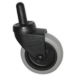 Rubbermaid Replacement Swivel Bayonet Casters, 3