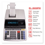 Sharp EL2630PIII Two-Color Printing Calculator, Black/Red Print, 4.8 Lines/Sec view 4