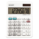 Sharp EL-310WB Mini Desktop Calculator, 8-Digit LCD orginal image