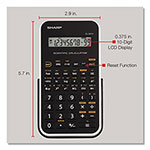 Sharp EL-501XBWH Scientific Calculator, 10-Digit LCD view 2