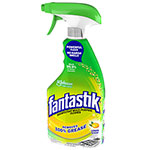 Fantastik Disinfectant Multi-Purpose Cleaner Lemon Scent, 32 oz Spray Bottle, 8/Carton view 2