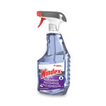 Windex Non-Ammoniated Glass/Multi Surface Cleaner, Fresh Scent, 32 oz Bottle, 8/Carton view 1