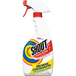 Shout Laundry Stain Treatment, Pleasant Scent, 22 oz Trigger Spray Bottle, 8 / Carton view 1